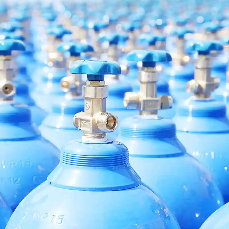 China manufacturer 1L 2L 3L 5L 10L 20L 40L Oxygen Argon gas cylinders tank Industrial gas empty bottle