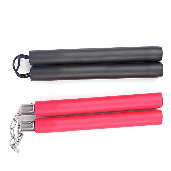 Woosung Sample Free Shipping Kung Fu Foam Printed Nunchucks