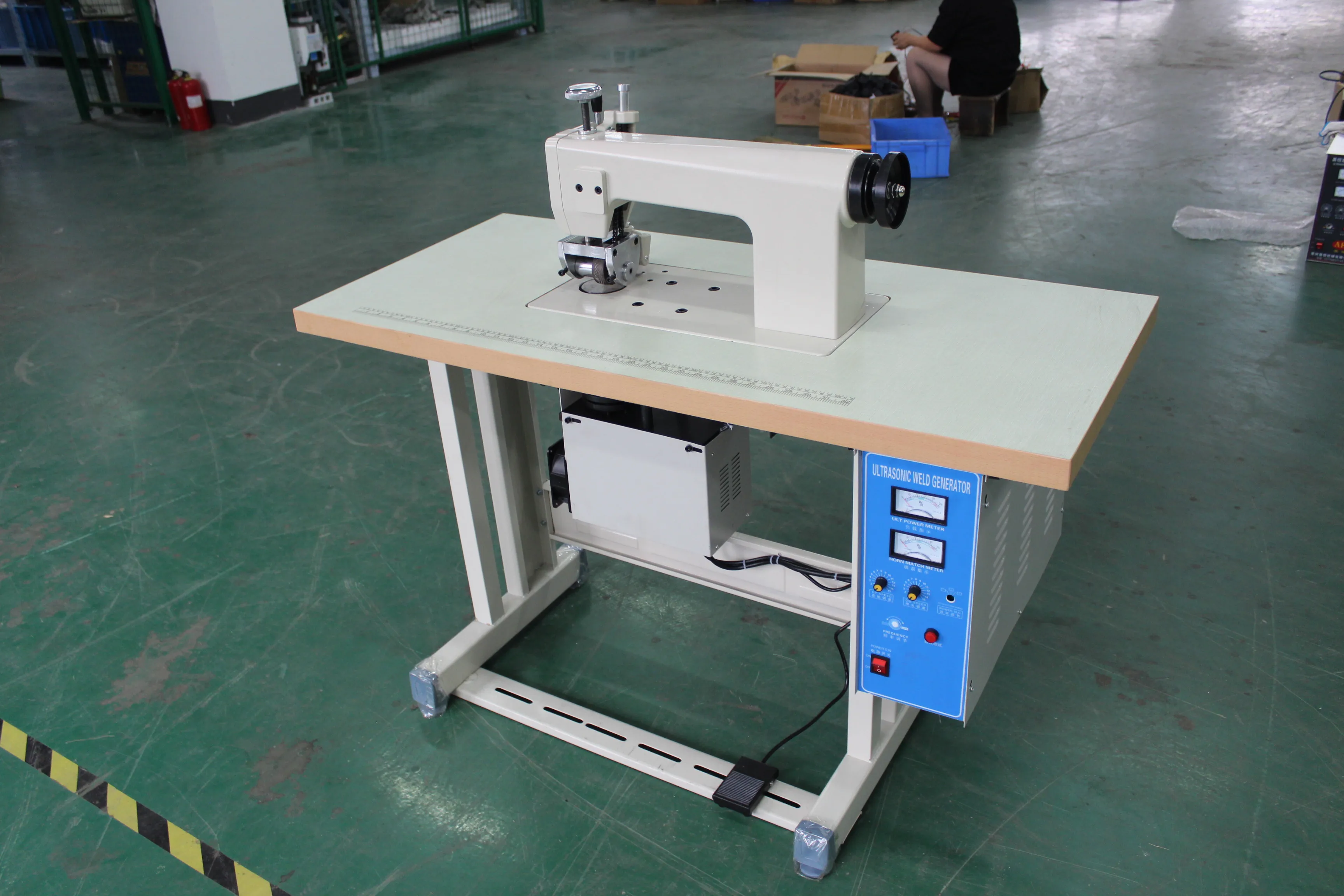 Changzhou Product Lace Tablecloth CE Certificate encaje de ultrasonidos maquina de coser lace making machine ultrasonic sewing