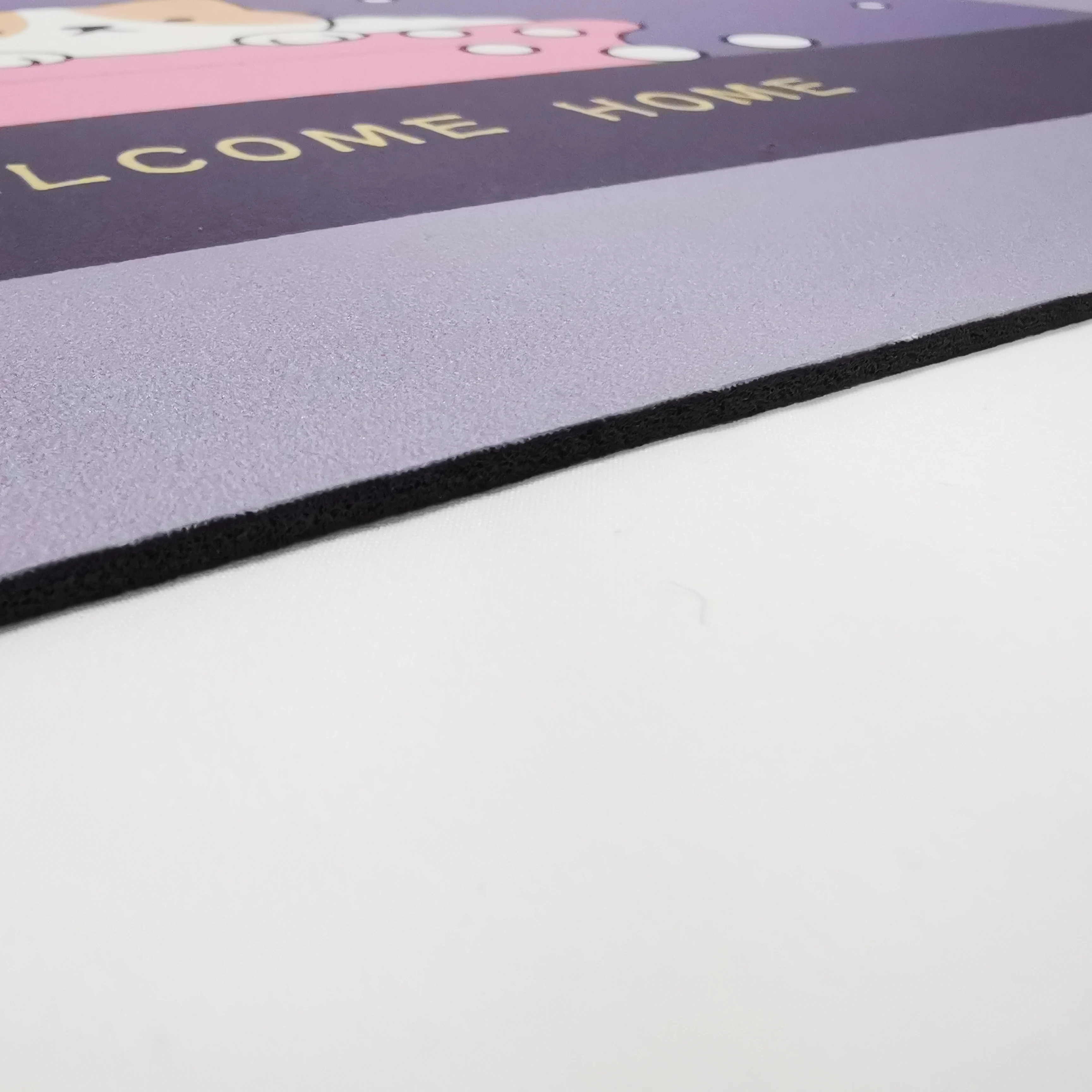 Animal cat print Bathroom Water Absorbent Rug Set Rubber Door Mats Anti Slip Diatom Mud Floor Mat Kitchen Carpet