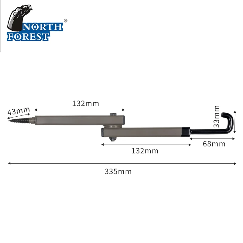 Long Arm Hunted Merchandise hunting hardware equipment hanger Tree stand Hanger