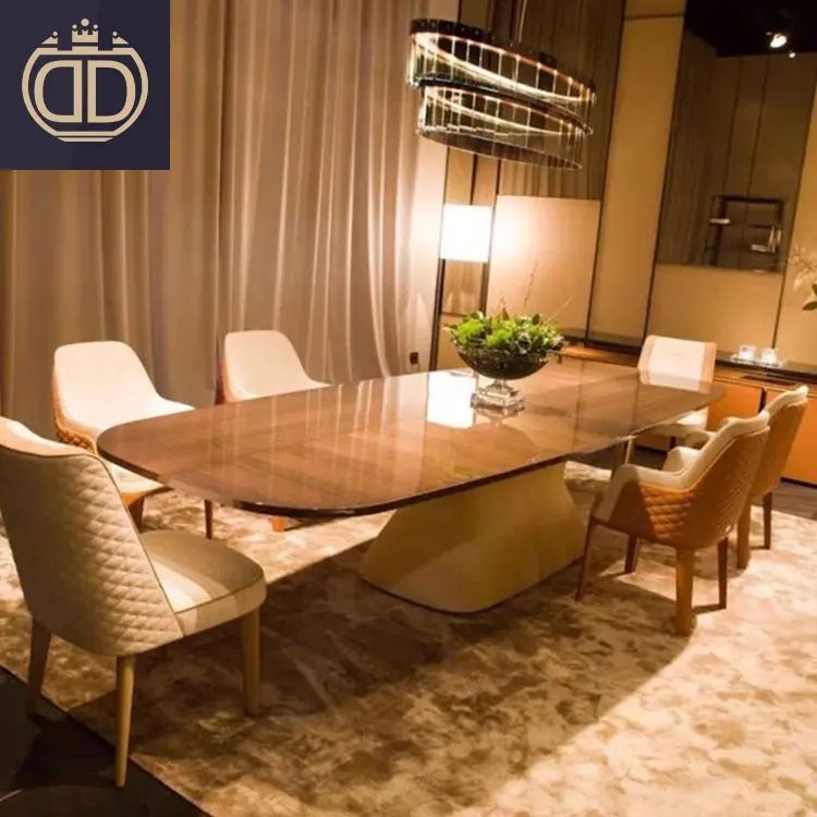 Foshan home furniture 2019 popular high quality oval led marble top modern coffee table design