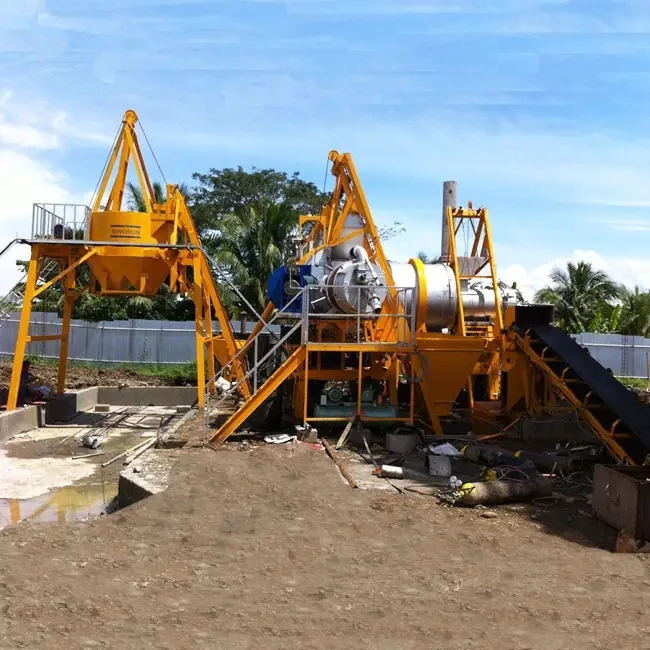 Road Mantainance 120TPH Hot Mix Bitumen Machine Asphalt Machine