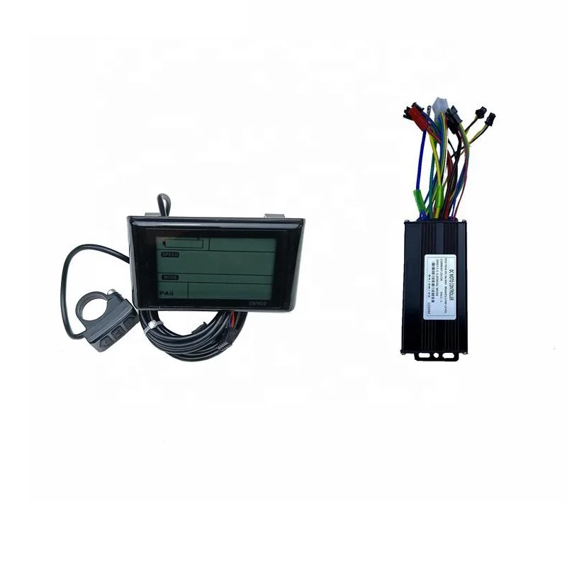 Electric Scooter Controller Kit 22A Brushless Controller With LCD Sw900 Display for 36v/48v 500w Escooter Parts