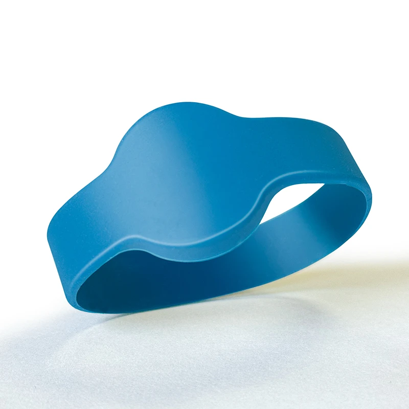 RFID Cashless Payment Wristband Chip NFC Silicone Adjustable Bracelets