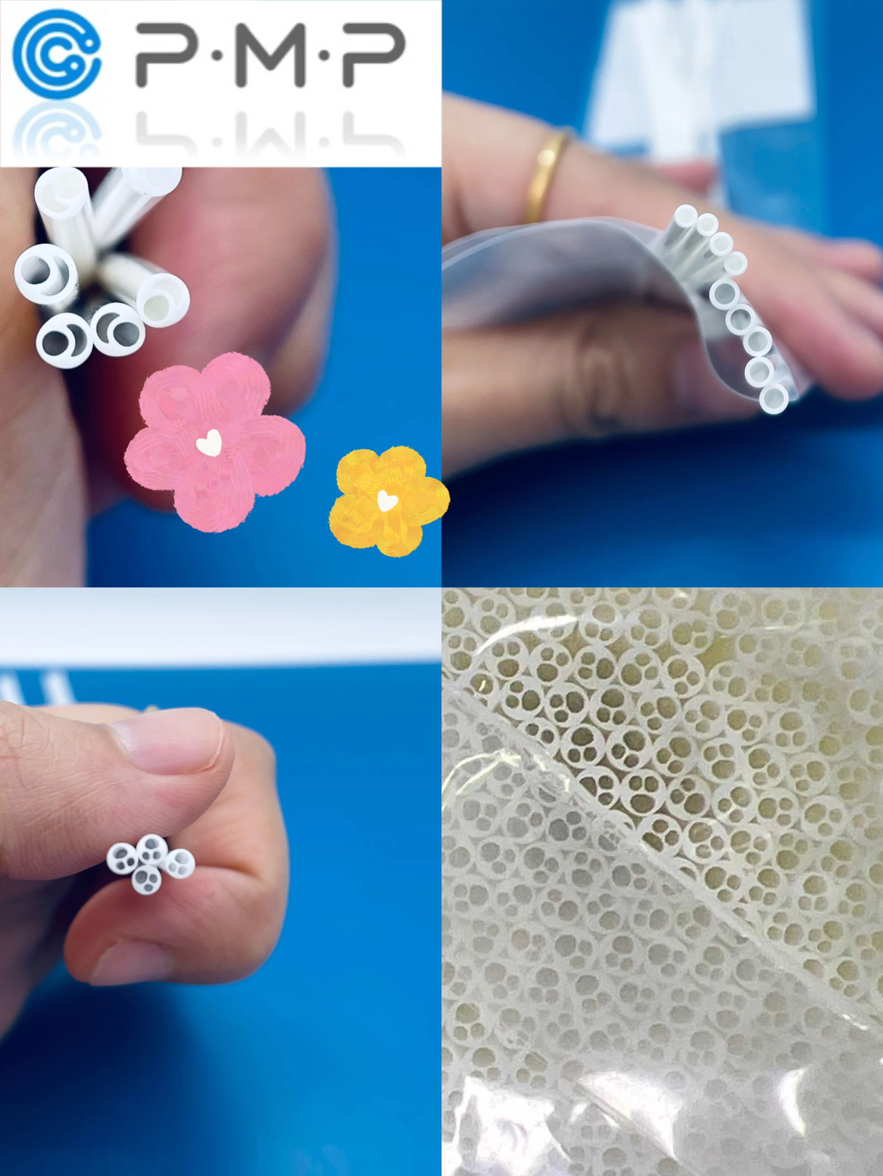 PMP 93A 95A 100A Biocompatibility Medical Grade TPU Tubing