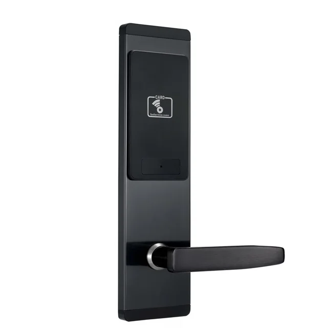 T57 125KHZ RFID card door access smart lock for hotel room control system