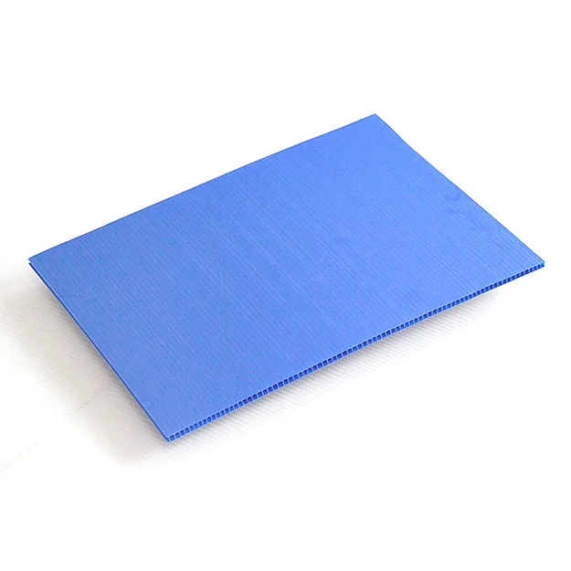 White Waterproof Pp Large Panels For Walls Plastic Sheets Honeycomb Plate