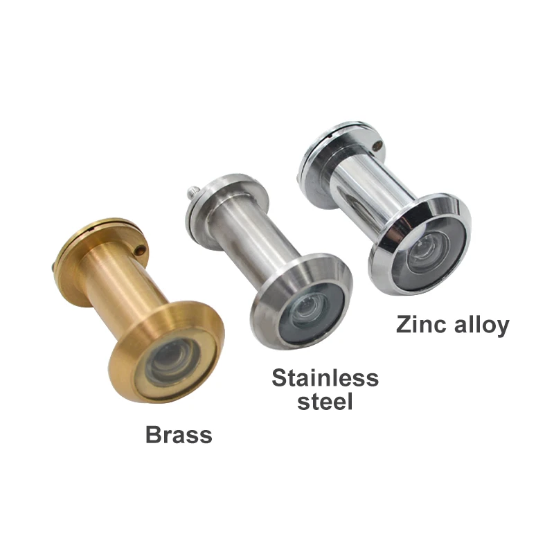 Wholesale door peephole custom colors visual wide angle peephole door viewer