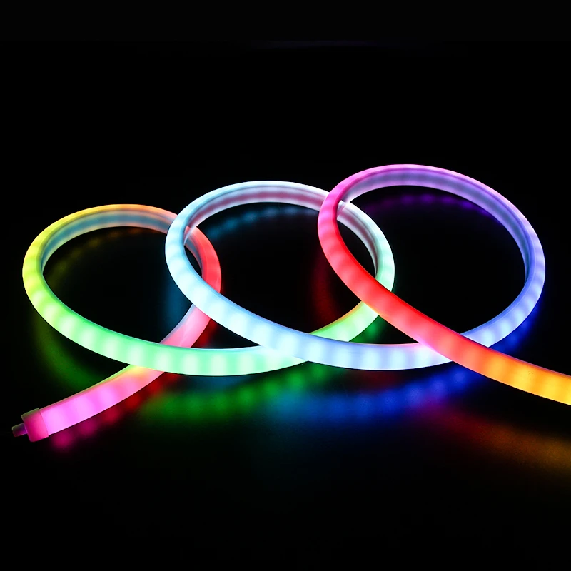 flex neon tube 13mm*15mm  digital 180 degree neon led tube light for outdoor use design lighting project led tube