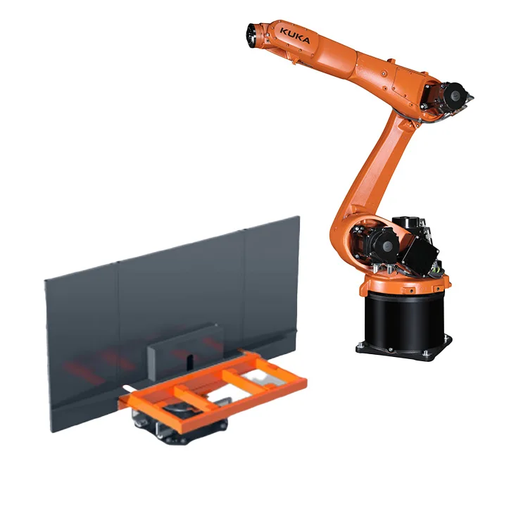 KUKA KR 360 R2830 Robotic System Efficient ARC MIG Welding Equipment with KP1-V2T Automatic Positioner