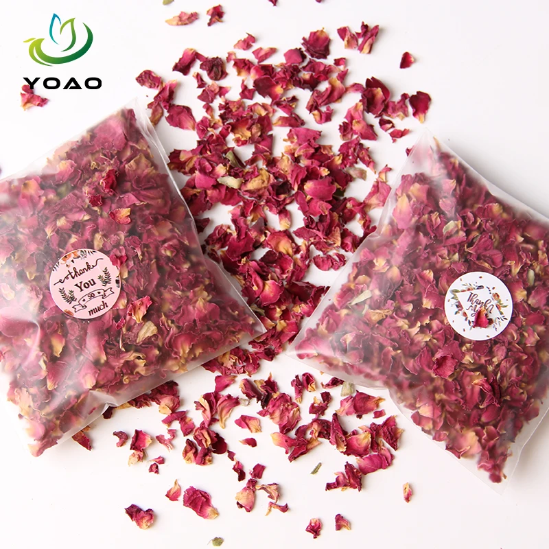 Confetti Dried Rose Flower Petals 100% Natural Biodegradable Flower Petal Confetti Wedding Party Home Decoration