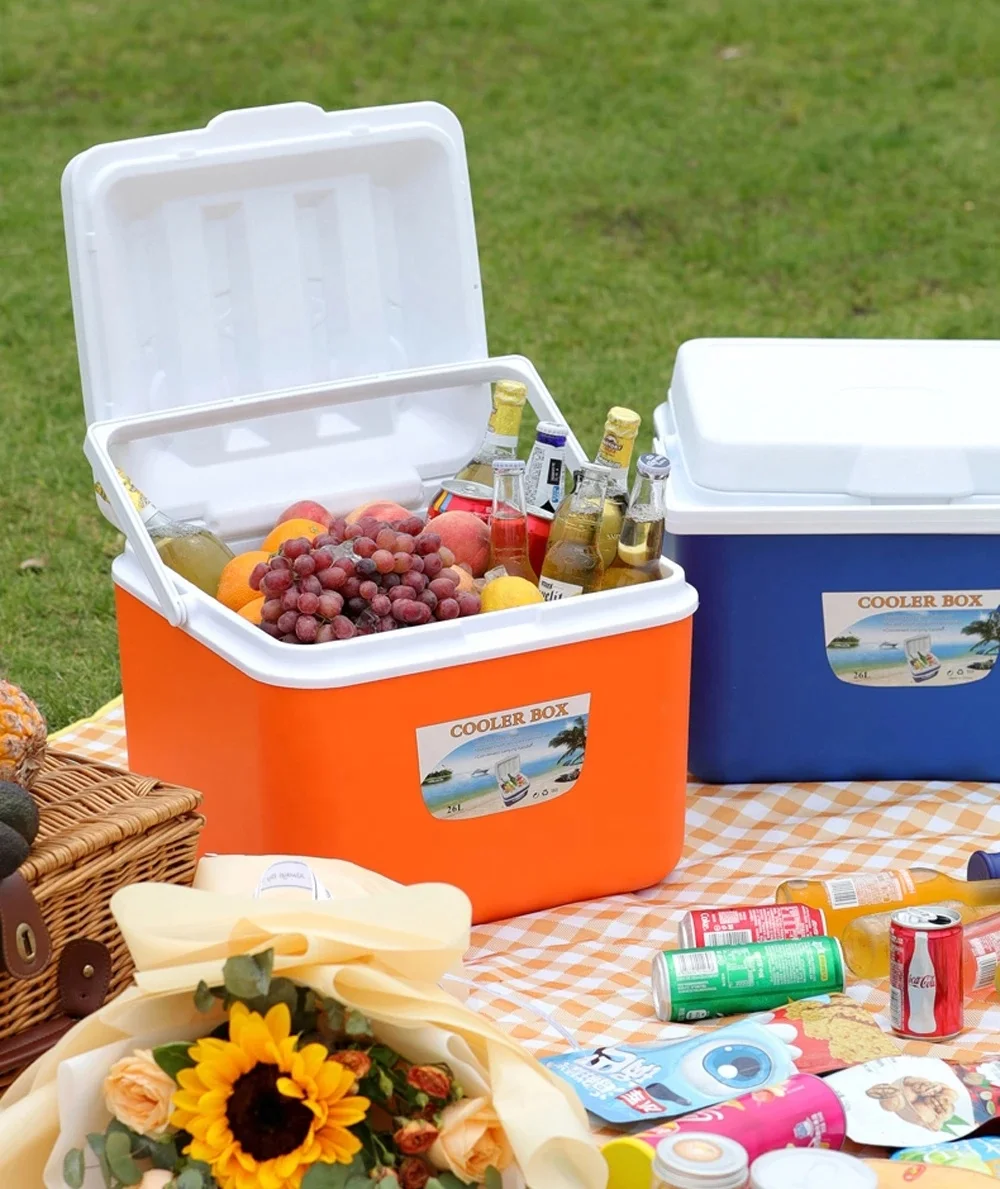 Tiroflx Hot Sell Coolers Portable Outdoor Plastic Water Cooler Jug and Cooler box Set Ice Chest