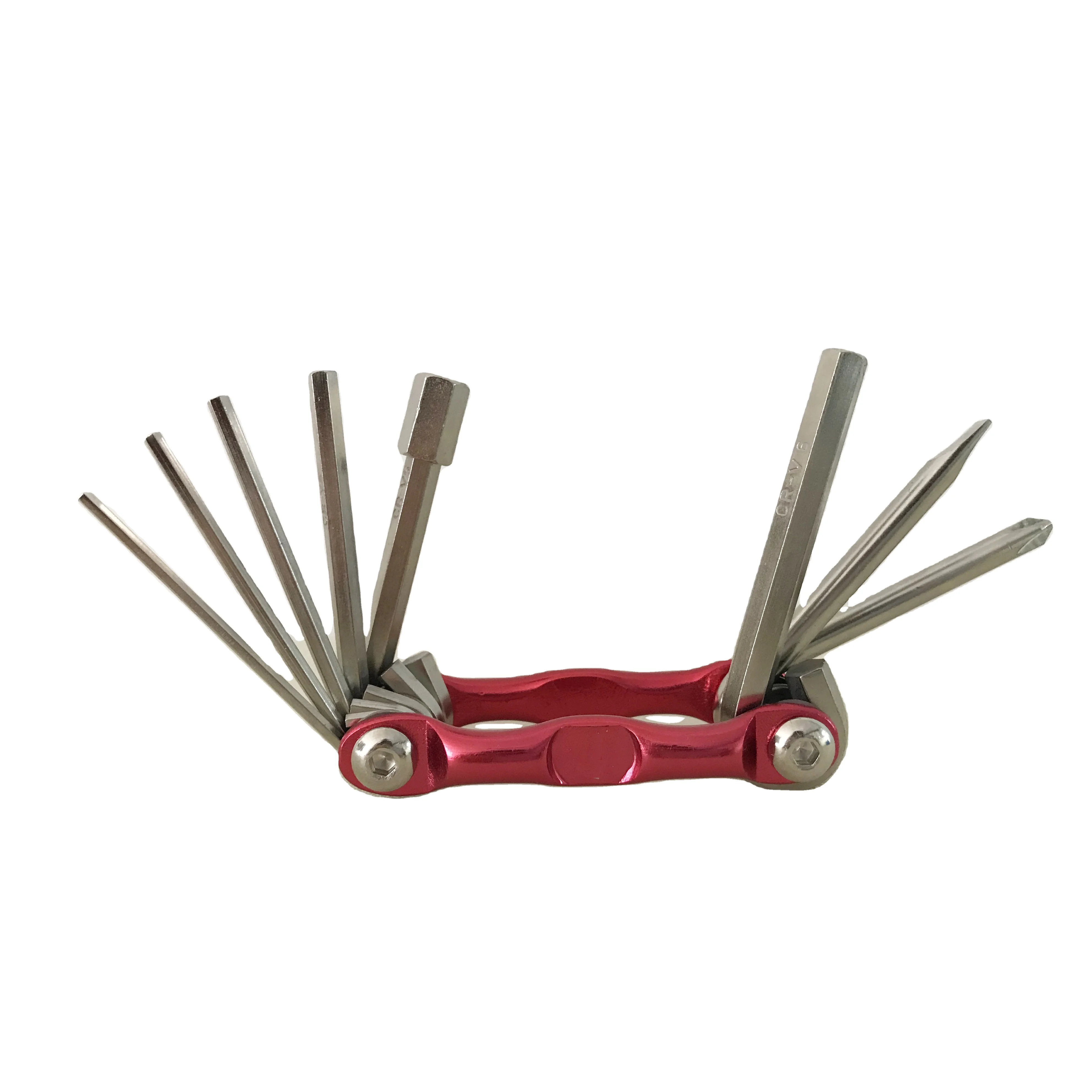 Fashionable Easy-take China Manufacturer 9 in 1 Bicycle Accessories Multi Bicycle Repair Tool Bicycle Tool