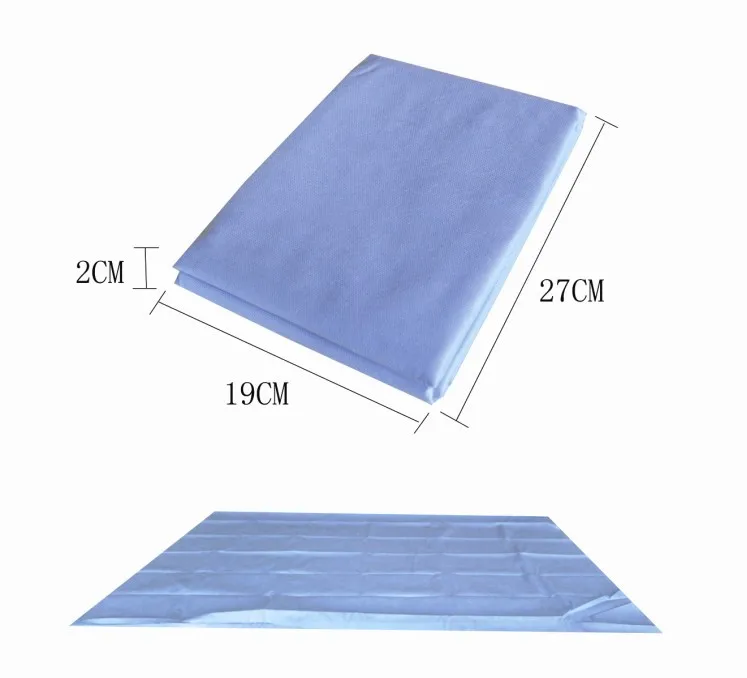 Disposable burn sheet made of SMS   60 * 90  inches