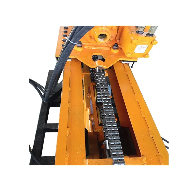 Depth Gasoline Diesel Portable Nail Anchor Drilling Rig 80M Ground Drill Machine