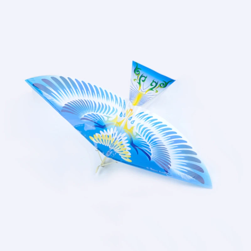 Factory direct sell rubber band powered flying bird ,flying toy bird