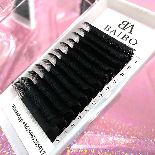 lashes factory eyelash extension easy fan volumelashes extensions volume silk blooming easy fan lashes