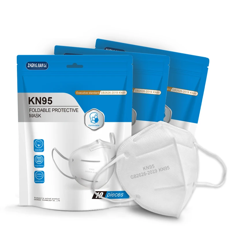 [free sample] ZHONG JIANLE KN95 White facemask Disposable Face Mask KN95mask maskss mack