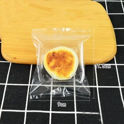 SZhoyo Factory Wholesales Custom Smell Proof Back Side Sealing BOPP Package  Pastry Cracker Plastic Pouches