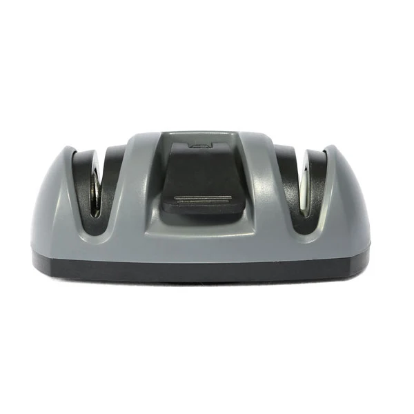 Kitchen Suction Cup Two Stages Diamond Ceramic Knife Stone Sharpener