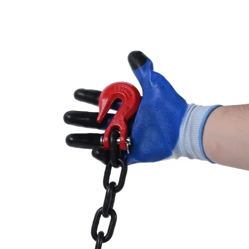 Stud link chain high quality G80 chain With Hook