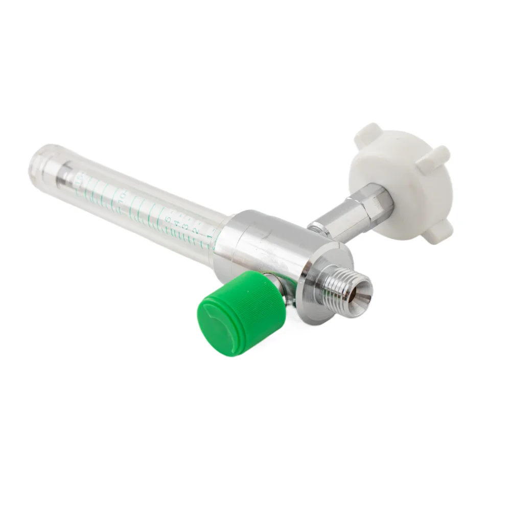 High quality full brass/aluminum oxygen regulator medical equipment oxygen flow meter