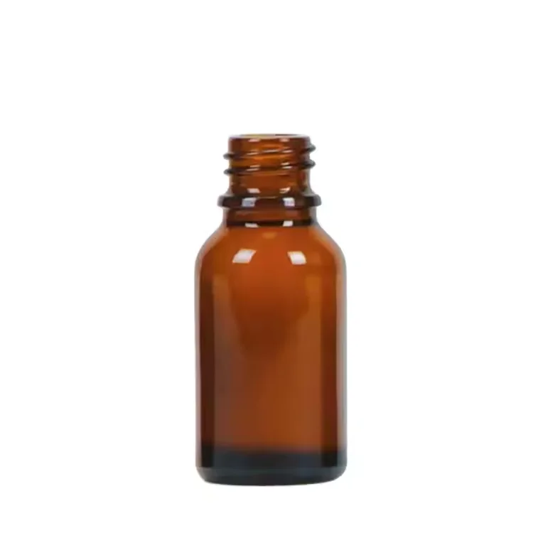 Amber Brown 15ml 20ml 30ml 50ml 100ml 5ml 10ml Glass Essential Oil Bottle   with cap