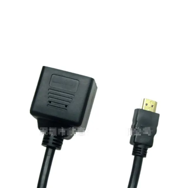 HD-MI high-definition line one in two male to female adapter line HD-MI distributor 1 in 2 out distribution line