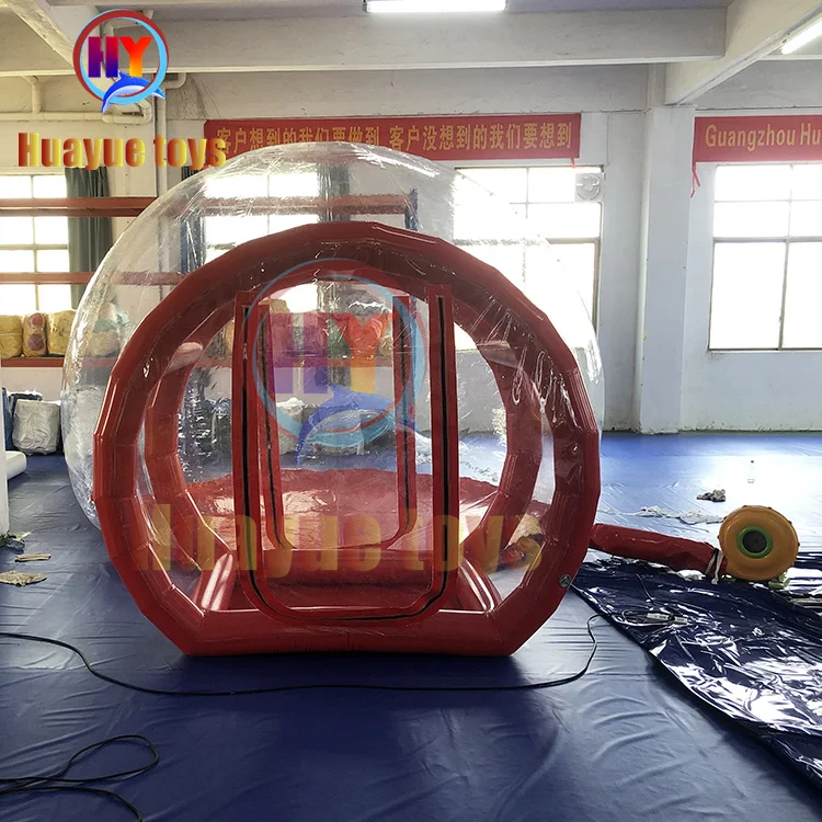 Kids Party Balloons Fun House Big Clear Inflatable Crystal Igloo Dome Bubble Tent Transparent Inflatable Bubble Balloons House