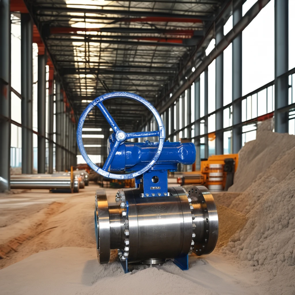 Factory Steel Trunnion Fixed Ball Valve For Water Oil Gas