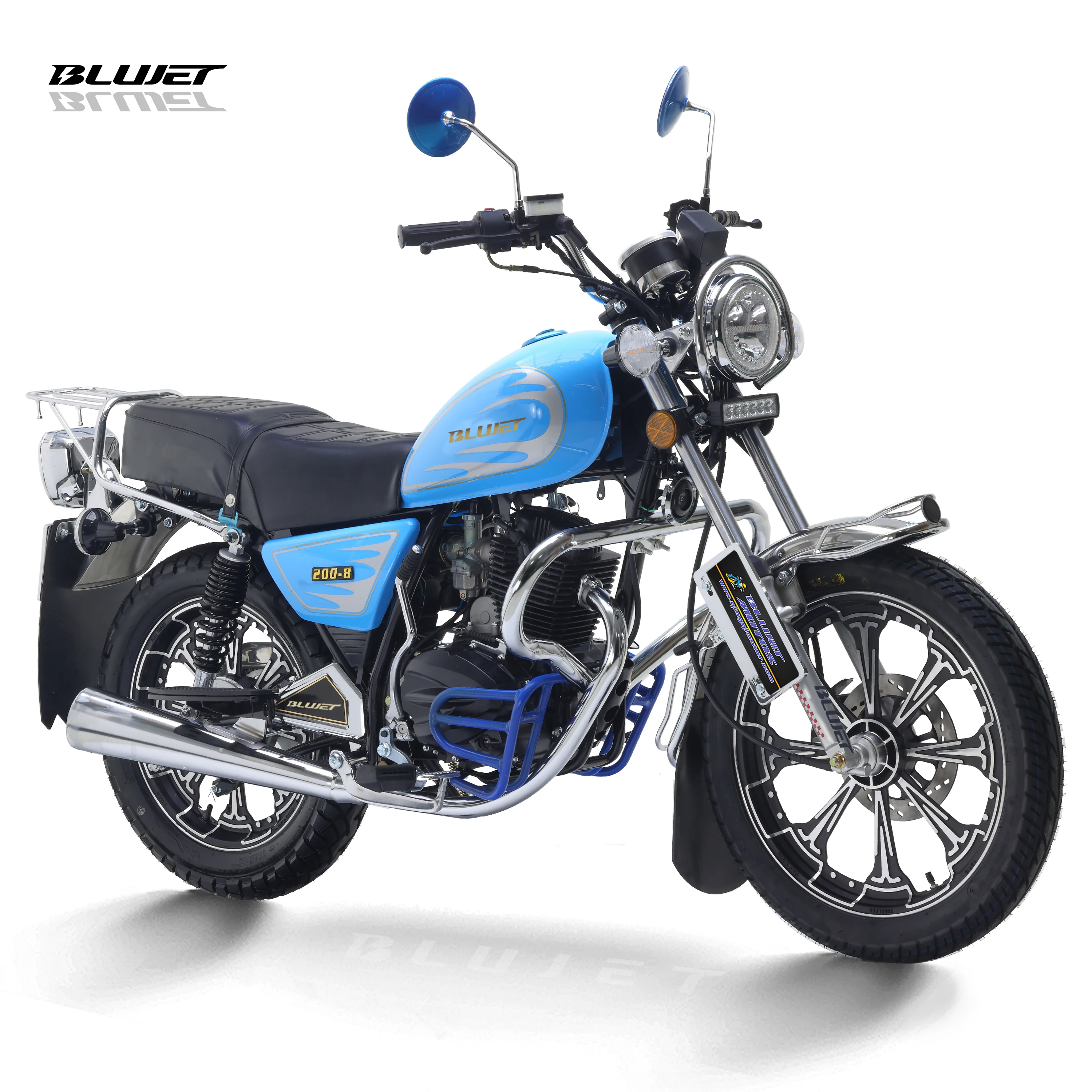 GN125 GN150 GN200 GN250 chopper cruiser street motorcycle original Suzukiess design 7-grade chrome Yemen Sudan