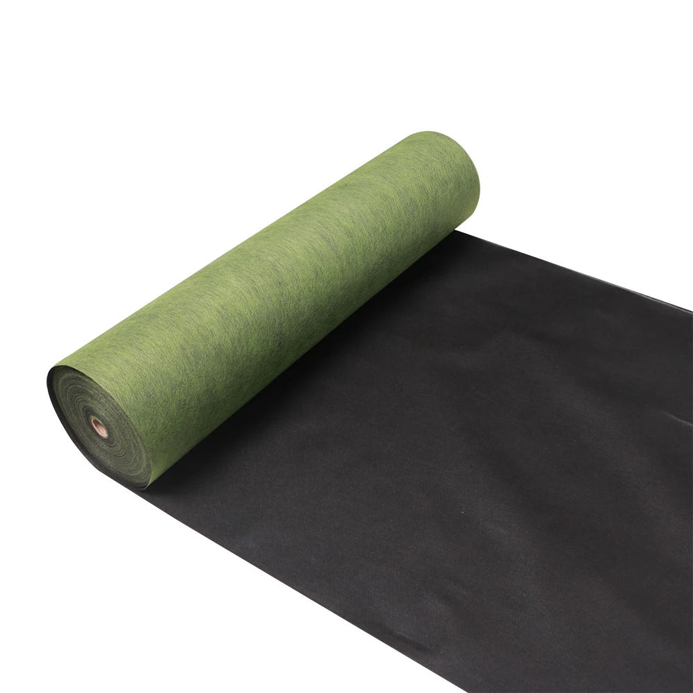High quality 3% UV biodegradable PP mulch film double colors spunbond nonwoven landscape fabric