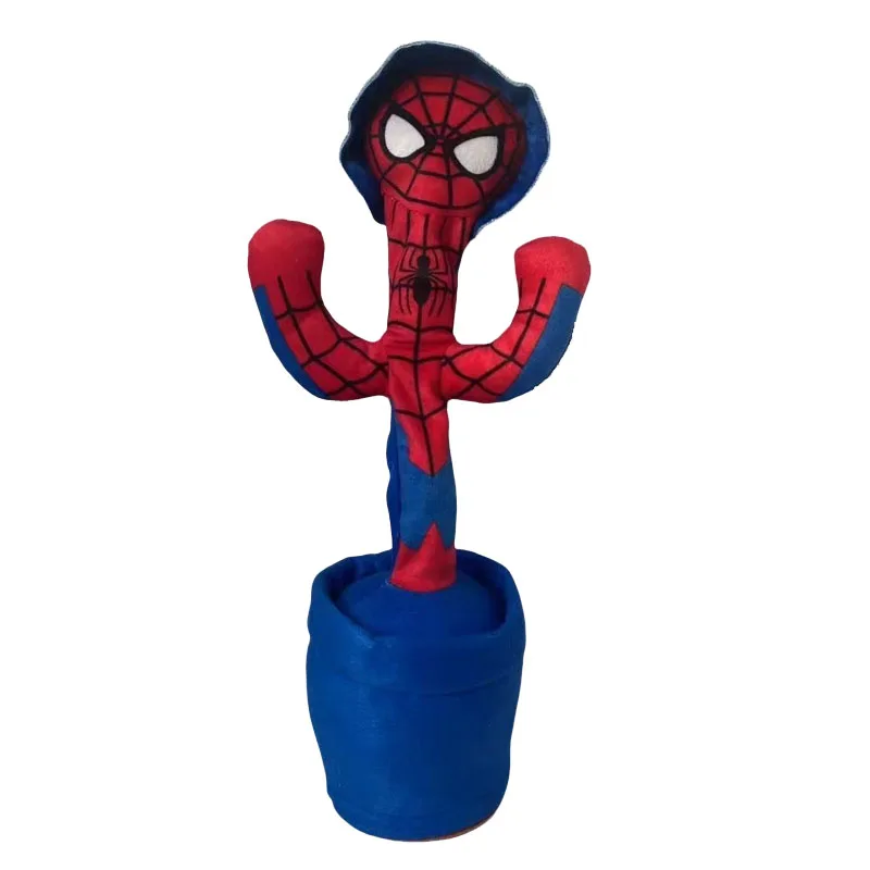 Hot Selling Electronic Baby Smart Talk Toy Dancing Singing And Shaking Cactus Plush Toy