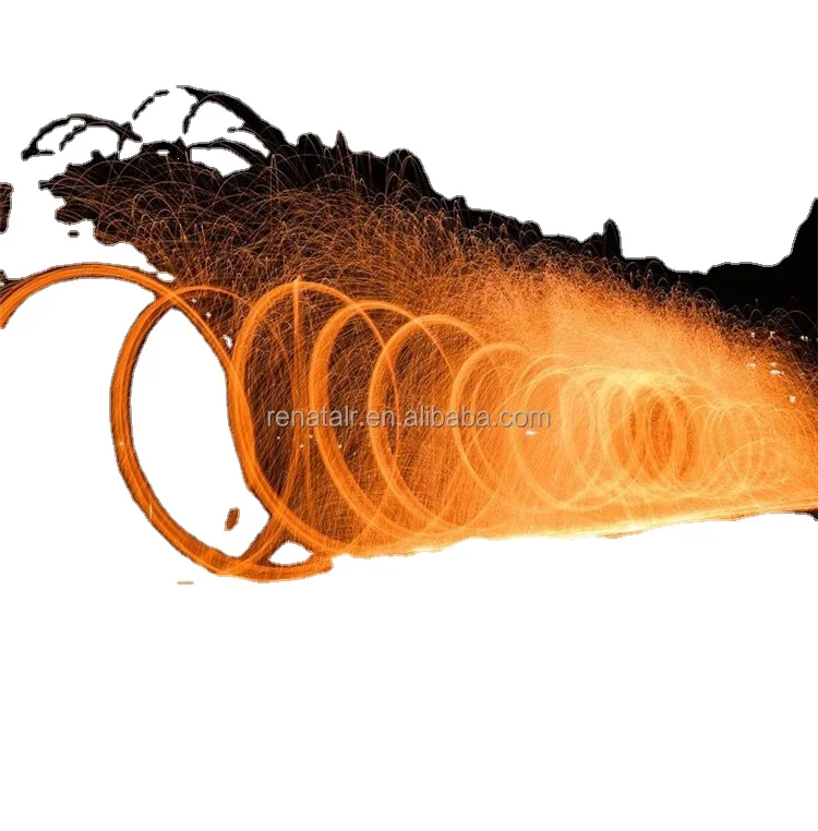 Пиротехника из стальной шерсти для детей, ручная качели с огнем для вечеринки, Сказочная палочка для фейерверка, игрушка для взрослых и детей для фотосъемки на открытом воздухе