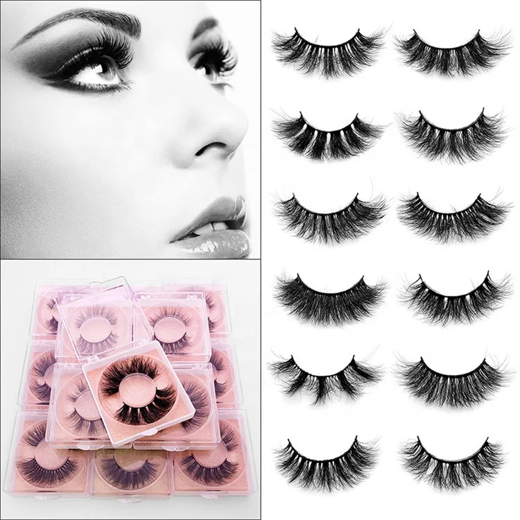 Brand new false eyelashes fluffy best selling eyelash wholesaler 8d mink eyelashes