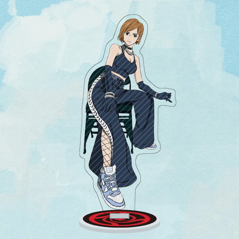
Wholesale Anime Jujutsu Kaisen Yuji Itadori Kugisaki Nobara Q Version Figure Cartoon Model Toy Anime Acrylic Stand 