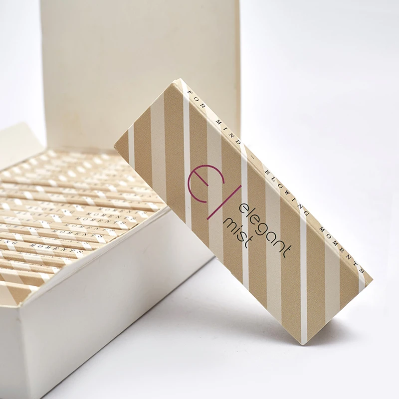 Коричневая неотбеленная рулонная бумага на заказ, 33 листа, 55 листов, 50 листов