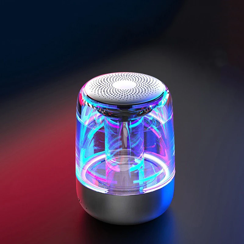 Colorful Outdoor LED C7 Speaker Audio Dropshipping Products Mini Speaker Portable Speakers With Smart Led Lighting