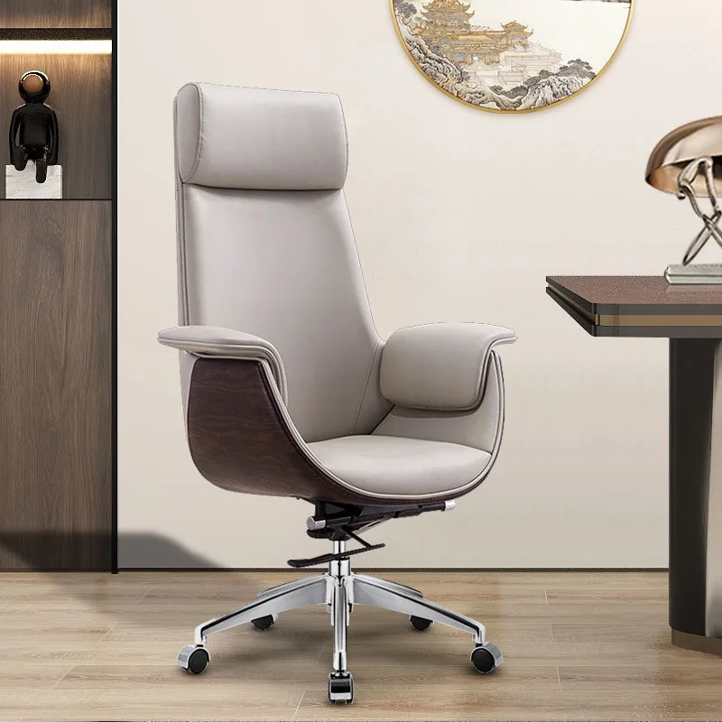 Foshan factory Wholesale office chair black leather swivel conference office chair with wheels