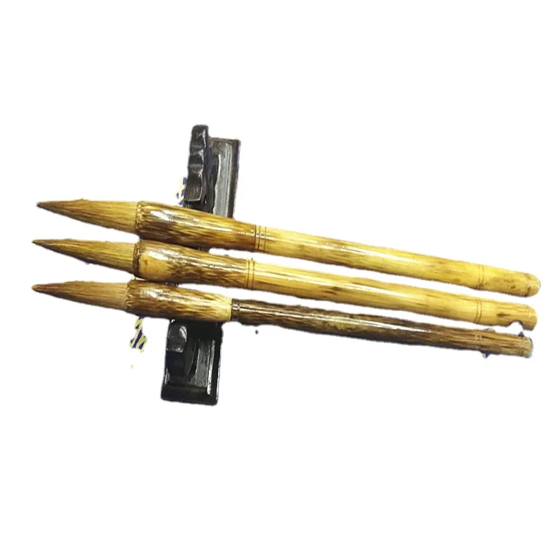 Calligraphy brushes, wolf hair and bear hair, various specifications of calligraphy and painting brushes, Chinese painting