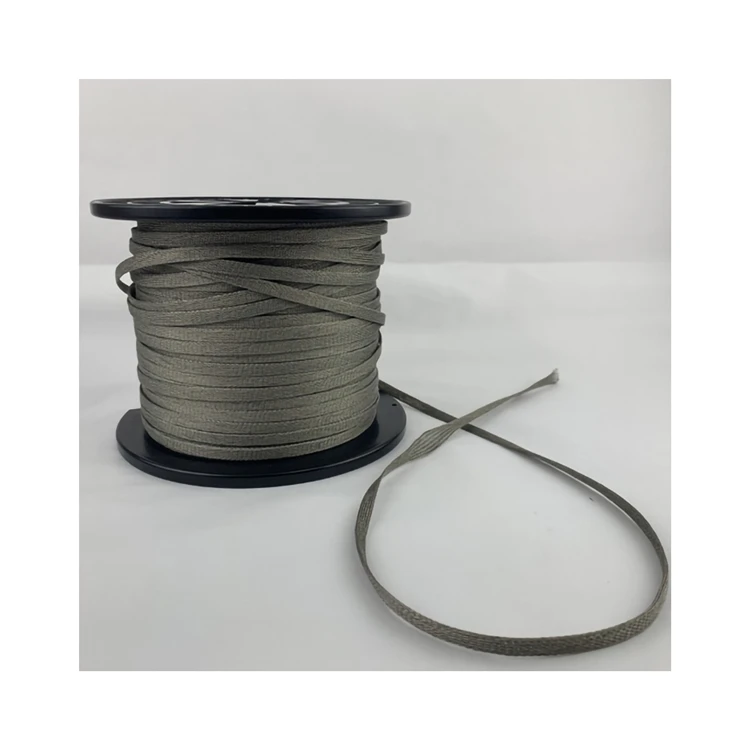 Hot Sale Emi Tinned Copper Metal Braid Sleeving Flexible Emi Shielding Wire Mesh