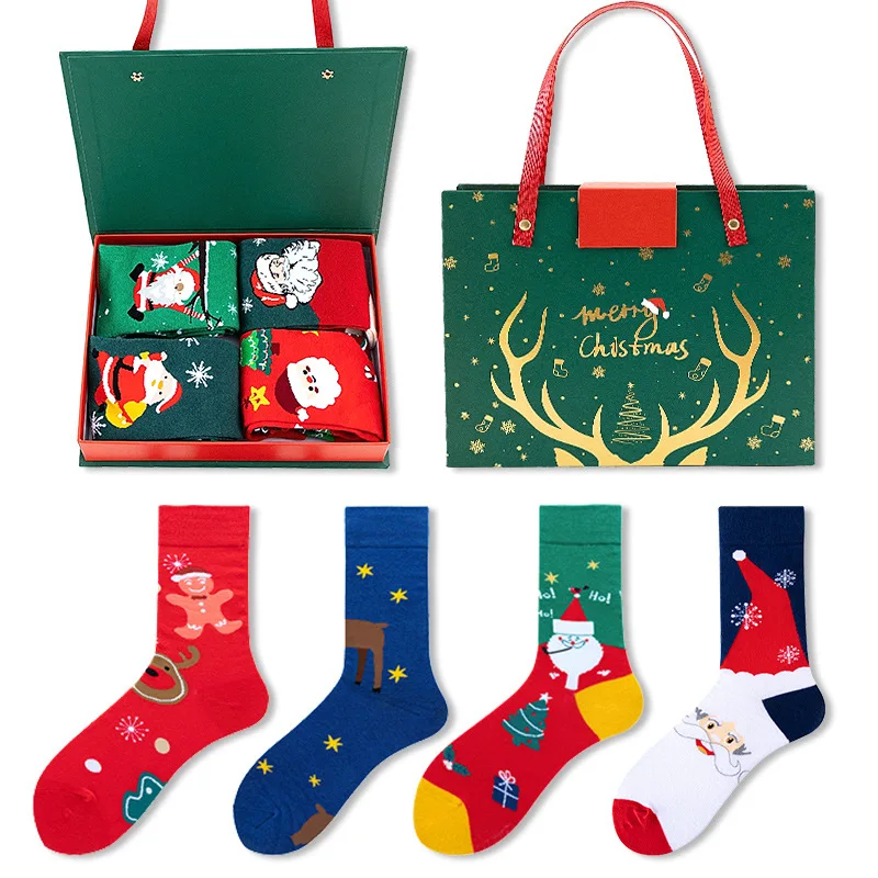 Bioserica Era christmas socks in box funny christmas gift sock christmas socks set