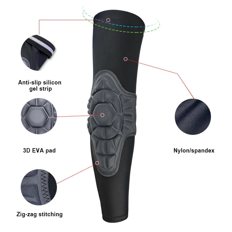 Knee Pads/ Elbow Pads/ Shin Pads for Volleyball, Basketball/Football/All Contact Sports Youth & Adult Sizes