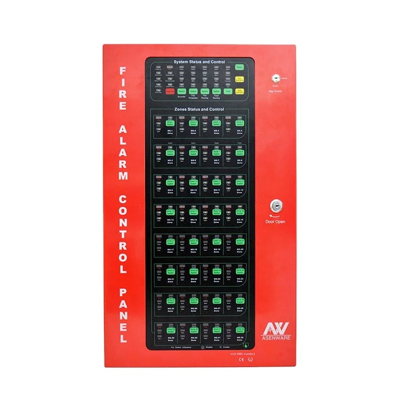 conventional fire alarm control panel 12/16/32 zone