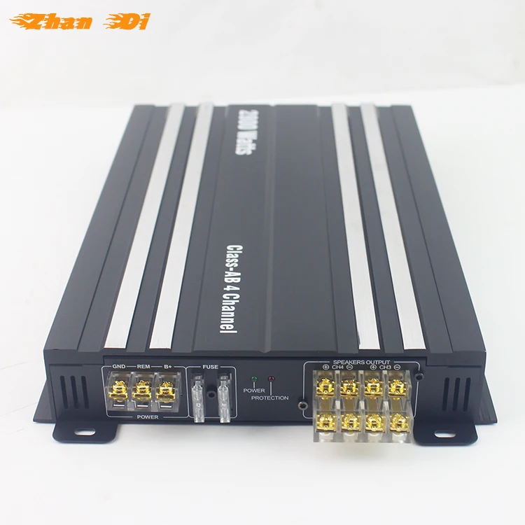 Cheap Factory Price RMS 70W 12v professional 4CH power car audio amplifiers 4 channel