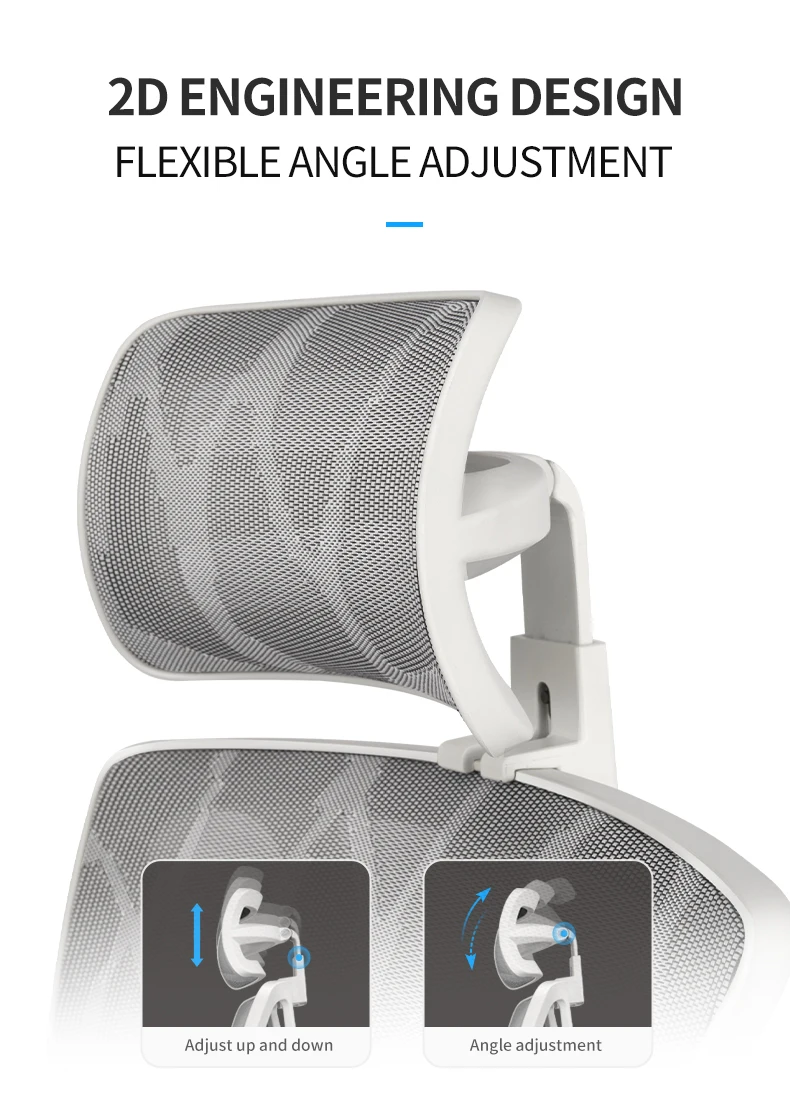 Chaise De Bureau Ergonomic Office Chair With 4 Locking Bifma Test Class 4 Gaslift Nylon Mesh Back Chair