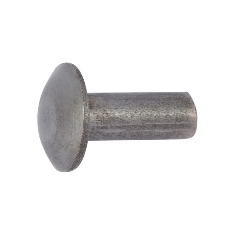 M2.5-M6 DIN 674 Aluminium Flat Round Head Rivet Mushroom Head Rivet