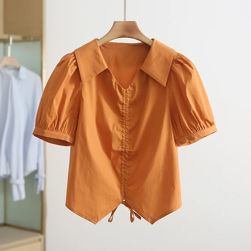 Hot Sells Fashion Women Casual Linen Cotton Loose Lady Long Sleeve T Shirts Tops Midi Length Blouse