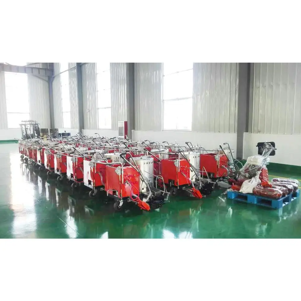 
manufacturer thermoplastic hand-push road marking painting machine 